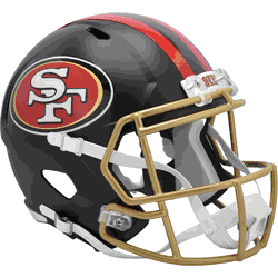San Francisco 49ers  Speed Full Size Replica Football Helmet 2025 Rivalries Collection