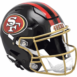 San Francisco 49ers  SpeedFlex Football Helmet 2025 Rivalries Collection