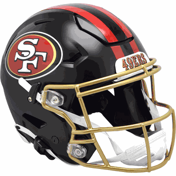 San Francisco 49ers  SpeedFlex Football Helmet 2025 Rivalries Collection