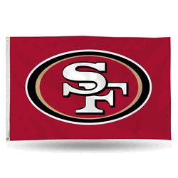 San Francisco 49ers Standard 3' x 5' Banner Flag
