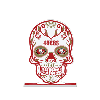 San Francisco 49ers Standee, Skull