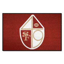 San Francisco 49ers Starter Mat Accent Rug - 19in. x 30in., NFL Vintage