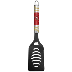 San Francisco 49ers Steel Black Spatula