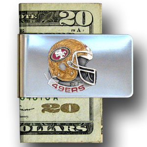 San Francisco 49ers Steel Money Clip