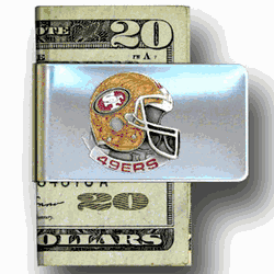 San Francisco 49ers Steel Money Clip
