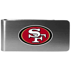 San Francisco 49ers Steel Money Clip, Logo