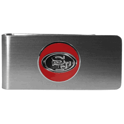San Francisco 49ers Steel Money Clip, Round