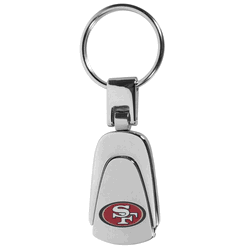 San Francisco 49ers Steel Teardop Key Chain
