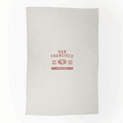 San Francisco 49ers Sublimated Sweatshirt Blanket