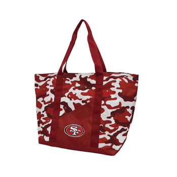 San Francisco 49ers Super-Duty Camo Tote DRED