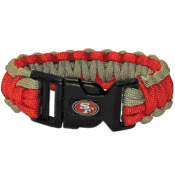 San Francisco 49ers Survivor Bracelet