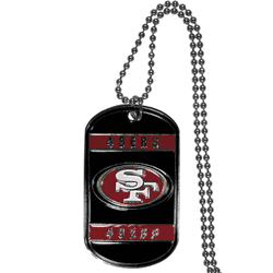 San Francisco 49ers Tag Necklace