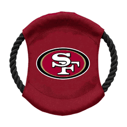 San Francisco 49ers Team Flying Disc Pet Toy