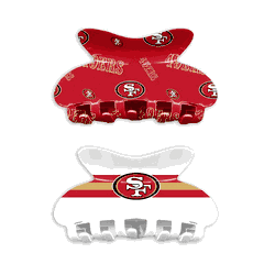 San Francisco 49ers Team Hair Claw Set (S)