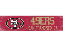 San Francisco 49ers Team Name Sign