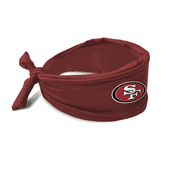 San Francisco 49ers Tieback Headband -