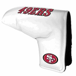 San Francisco 49ers Tour Blade Putter Cover (White)