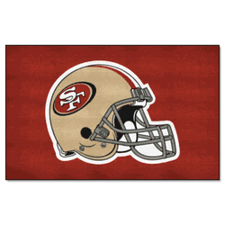 San Francisco 49ers Ulti-Mat Rug - 5ft. x 8ft., Helmet Logo