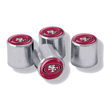 San Francisco 49ers Valve Stem Caps