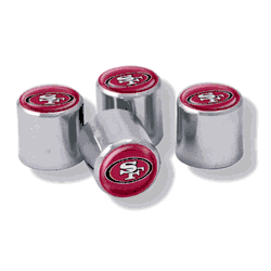 San Francisco 49ers Valve Stem Caps