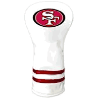 San Francisco 49ers Vintage Driver Headcover (White)