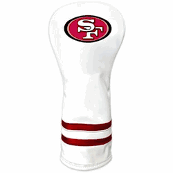 San Francisco 49ers Vintage Fairway Headcover (White)