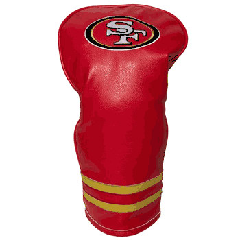 San Francisco 49ers Vintage Golf Driver Headcover