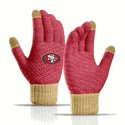 San Francisco 49ers Waffle Knit Glove