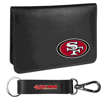 San Francisco 49ers Weekend Bi-fold Wallet & Strap Key Chain
