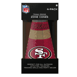San Francisco 49ers Zone Cones 4 Pack