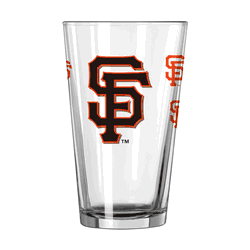 San Francisco Giants 16oz Scatter Pint Glass