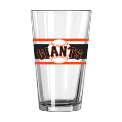San Francisco Giants 16oz Stripe Pint Glass