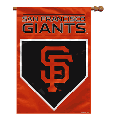 San Francisco Giants 2-Sided 28 X 40 House Banner
