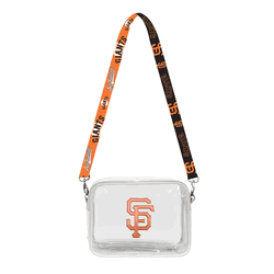 San Francisco Giants 3D Logo Clear Fanny Fan Purse