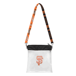 San Francisco Giants 3D Logo Clear Satchelette