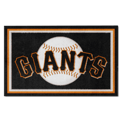 San Francisco Giants 4ft. x 6ft. Plush Area Rug