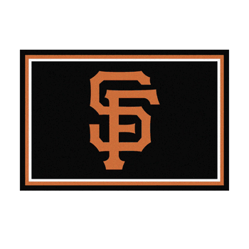 San Francisco Giants 5ft. x 8 ft. Plush Area Rug