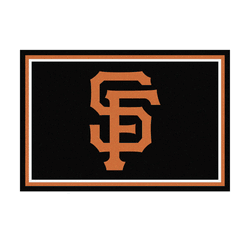 San Francisco Giants 5ft. x 8 ft. Plush Area Rug