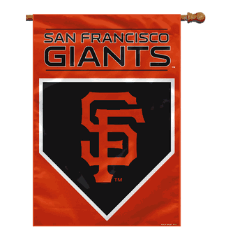 San Francisco Giants Banner 28x40 House Flag Style 2 Sided CO