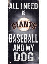 San Francisco Giants Baseball and My Dog Sign