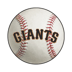 San Francisco Giants Baseball Rug - 27in. Diameter