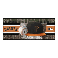 San Francisco Giants Baseball Runner Rug - 30in. x 72in.