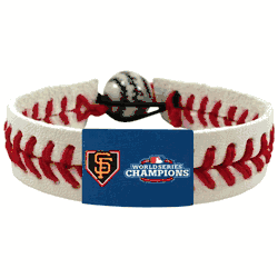 San Francisco Giants Bracelet Classic Baseball 2012 World Series Champ CO