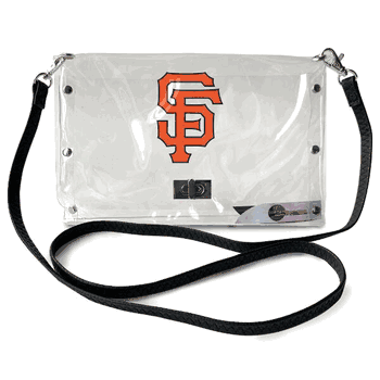 San Francisco Giants Clear Envelope Purse STRAP