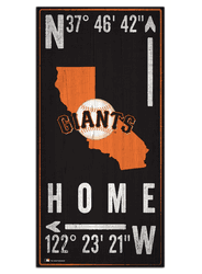 San Francisco Giants Coordinate 6x12 Sign