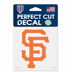San Francisco Giants Decal 4x4 Perfect Cut Color