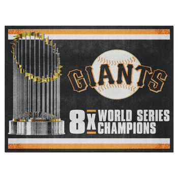 San Francisco Giants Dynasty 8ft. x 10 ft. Plush Area Rug