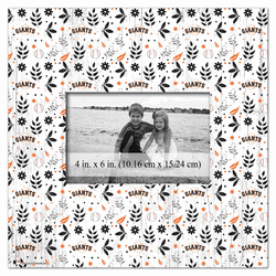 San Francisco Giants Floral Pattern 10x10 Frame