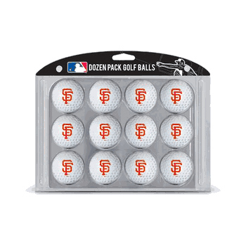 San Francisco Giants Golf Balls Pack of 12