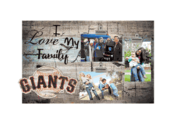 San Francisco Giants I Love my Family Clip Frame